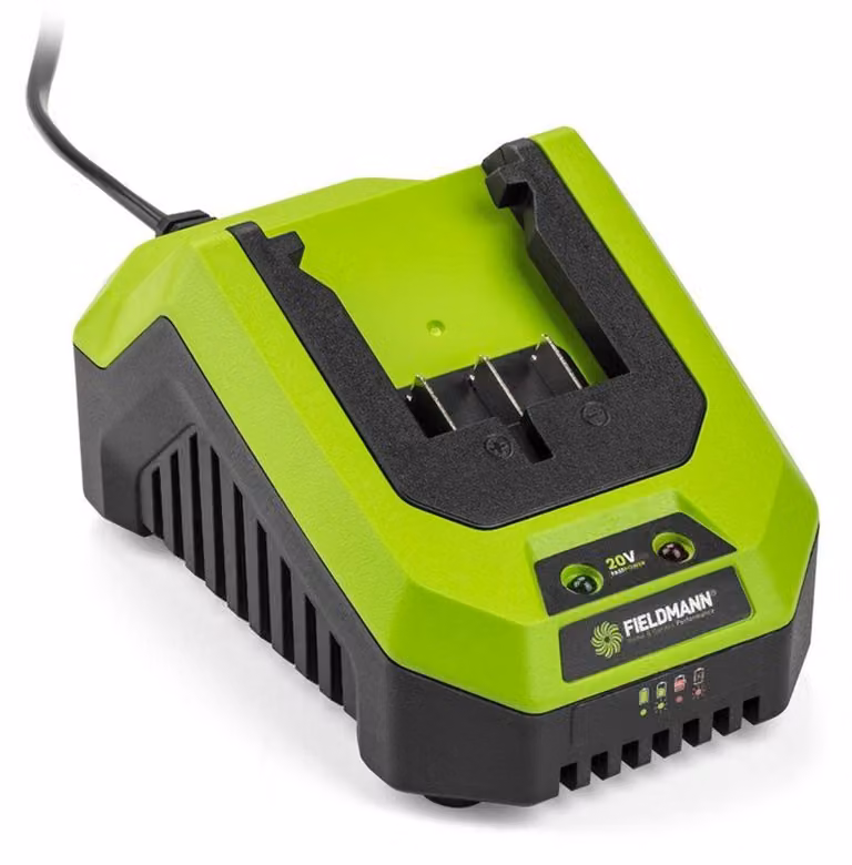 Charger - FIELDMANN - For 20V battery - Charges 2Ah in 60 min - Compatible with 2Ah. 4Ah