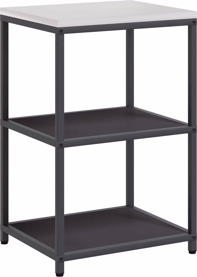 Stoccaggio in cucina HATTEM Nero 60 x 50 x 92 cm Acciaio