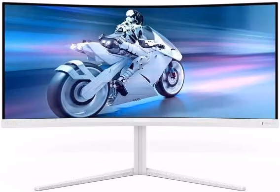 Philips evnia 5000 34m2c5501a/00 monitor pc 86,4 cm (34") 3440 x 1440 pixel wide quad hd lcd bianco