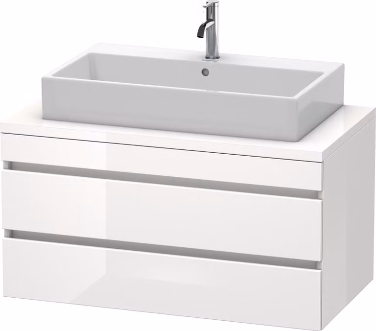 Duravit DuraStyle meuble sous-lavabo pour console, 2 tiroirs, 1000mm, DS531901818, DS531901818