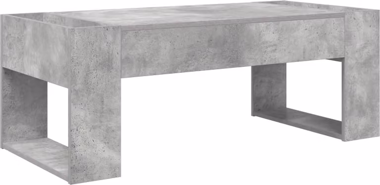 Tavolino da salotto Grigio cemento 110 x 50 x 41 cm