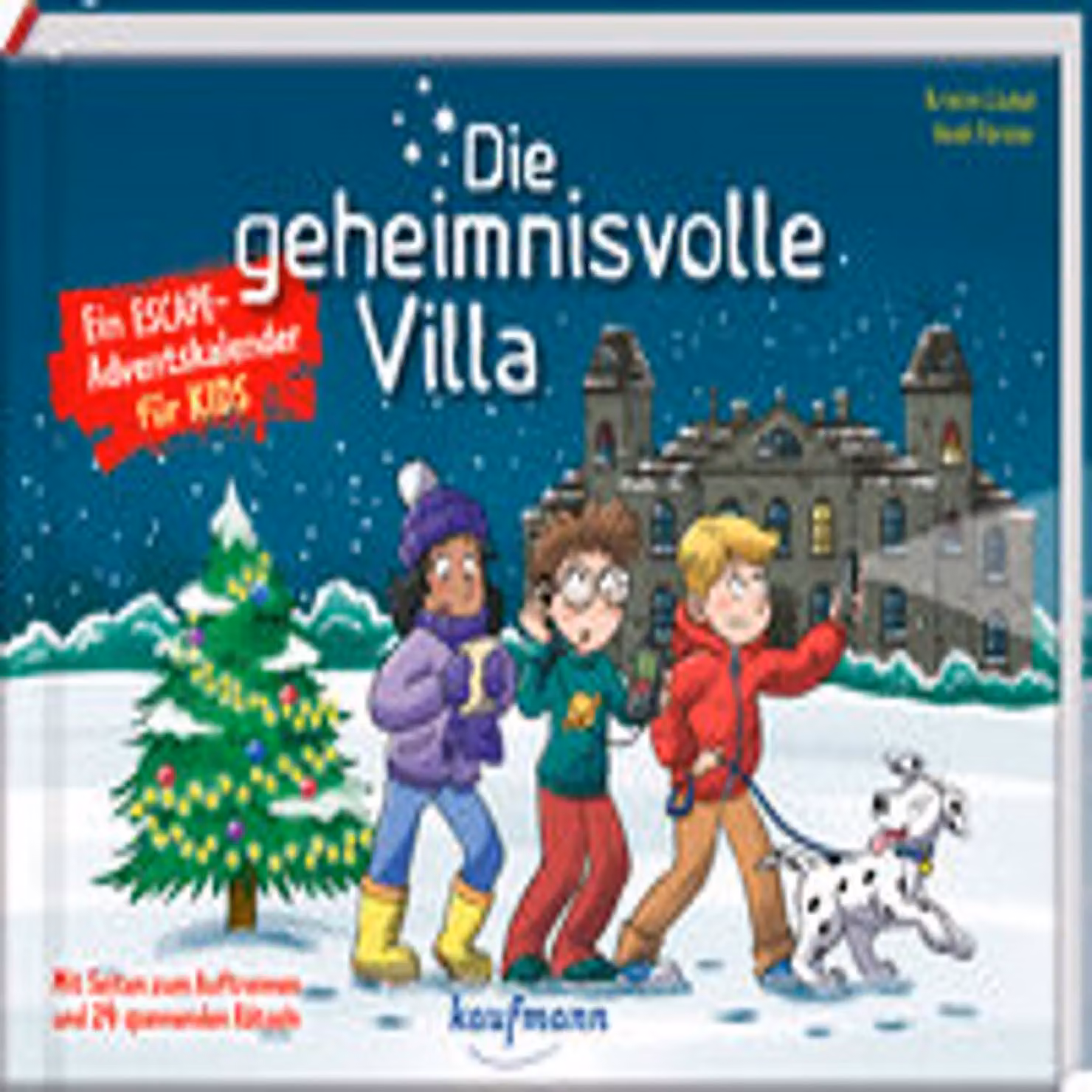 La villa misteriosa: un calendario dell'avvento di evasione per bambini