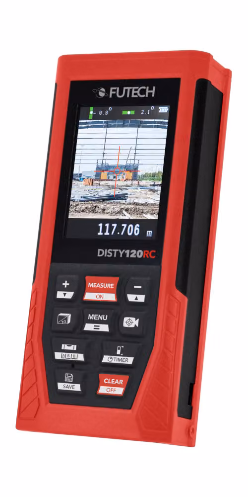 Telemetro laser DISTY 120 RED 0,05 b.120m ± 2mm IP 54 FUTECH