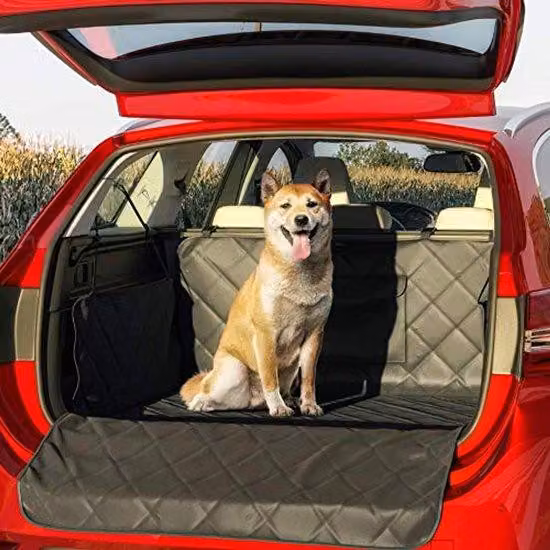 Protezione universale per il bagagliaio dell'auto con rivestimento laterale e per gli spigoli - tappetino impermeabile per il bagagliaio - antiscivolo - 185 x 101 x 35 cm
