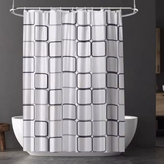 Tenda da bagno impermeabile 180x180 cm antimuffa