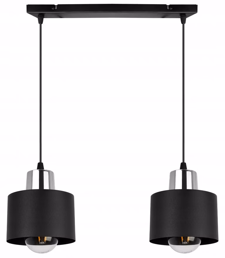 Moderna Lampada A Sospensione Lampada A Led Nera