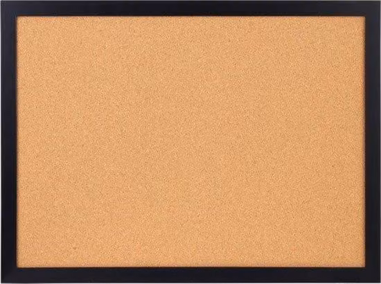 Pannello in MDF da 36 x 24 pollici con supporto da parete e adesivi per il telaio