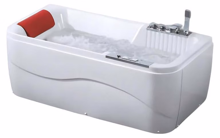 Blubberbad Whirlpool Hydromassagewanne Massagebad Luxuswanne 170x85 cm