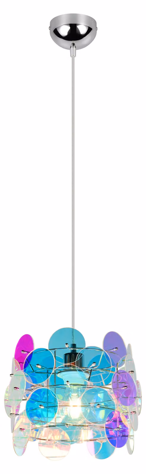 Lampada a sospensione Reality Leuchten IRIDE, multicolore, dimensioni 25x150 cm