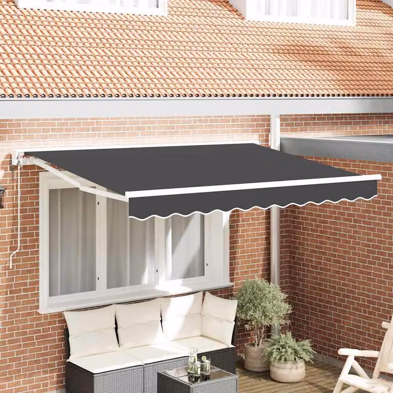 Maison Exclusive - Telaio per tenda da sole antracite 250 x 200 cm