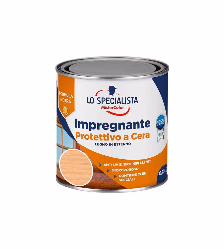 Lo specialista Impregnante Cera a solvente 0,75 l Incolore
