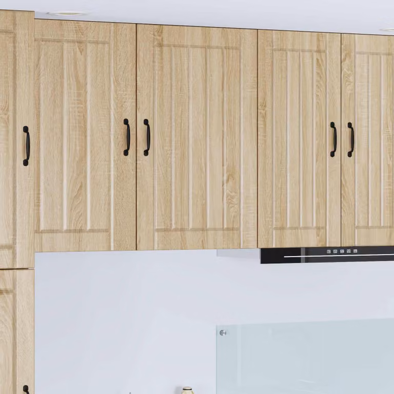 vidaXL Armadietto a muro LUCCA moderno in Rovere Sonoma marrone L: 50 cm, P: 31 cm, H: 80 cm
