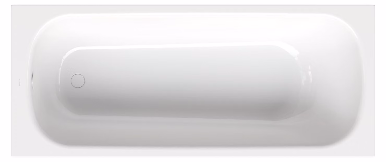 BetteClassic Baignoires rectangulaires, installation, 1 place, combinaison bain-douche, 1900x800x450mm, 1273-000, 1273-000