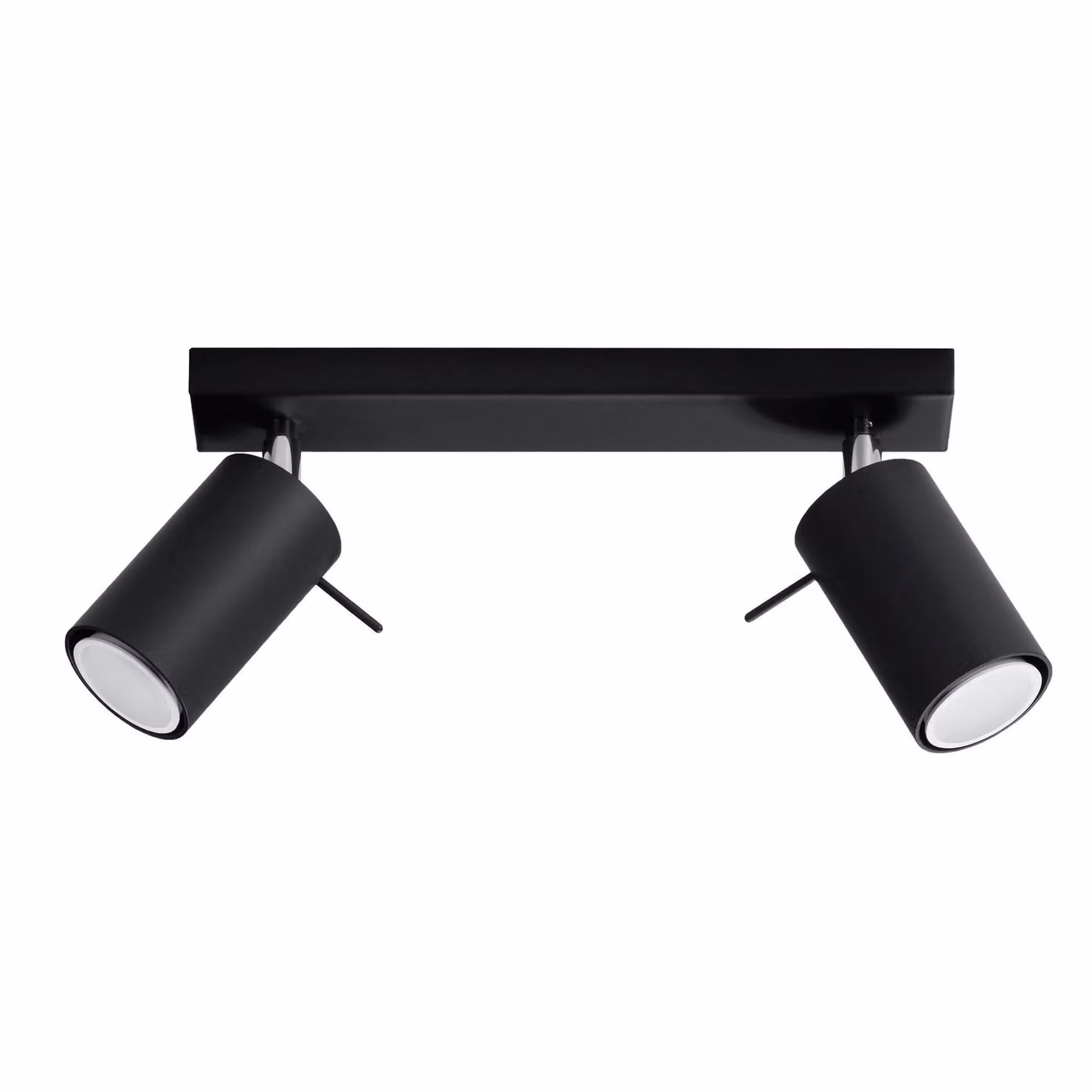 Lampada a faretto RING 2 Nero SL.0092 Sollux