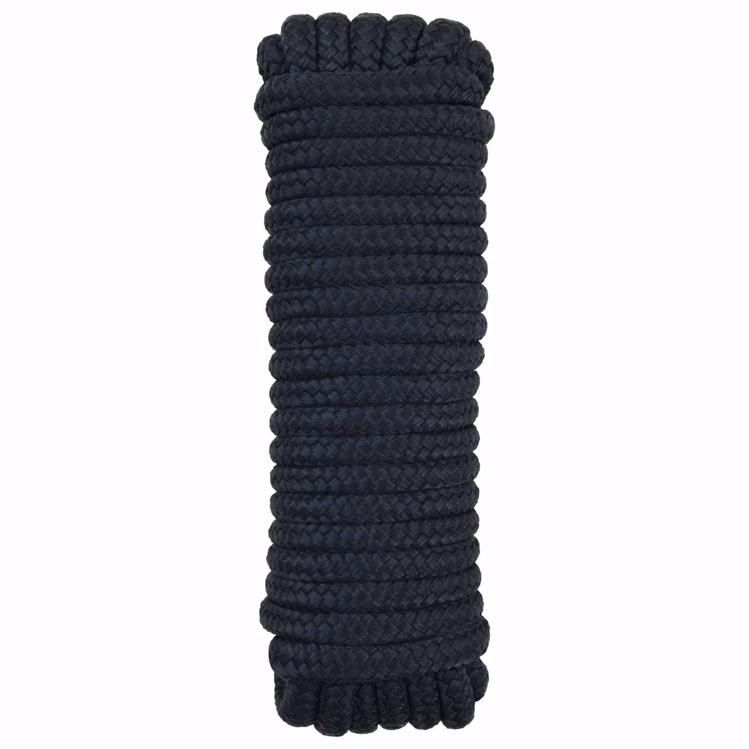 Corda da barca vidaXL in plastica blu, Lunghezza: 15 m, Diametro: 14 mm