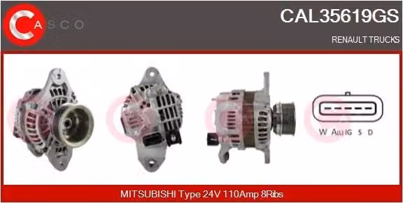 Alternatore 110A