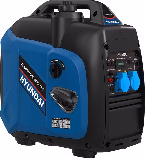 Generatore Inverter Hyundai H3900IS da 3,3 kW Blu