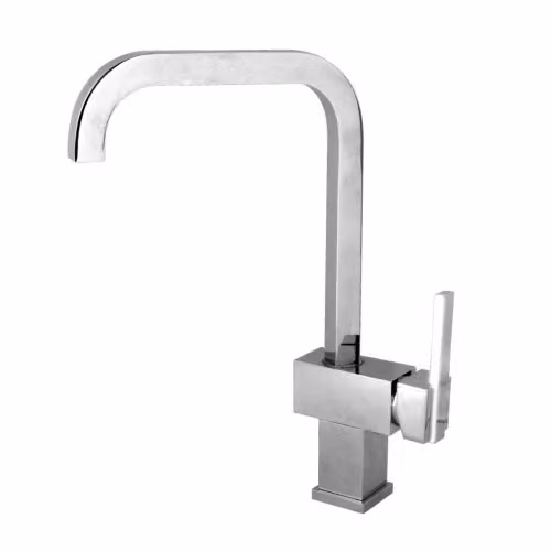 Rubinetto per lavello design cubico