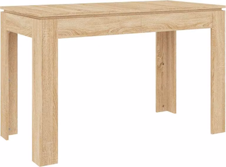 Tavolo da Pranzo Rovere Sonoma 120x60x76cm in Legno Multistrato