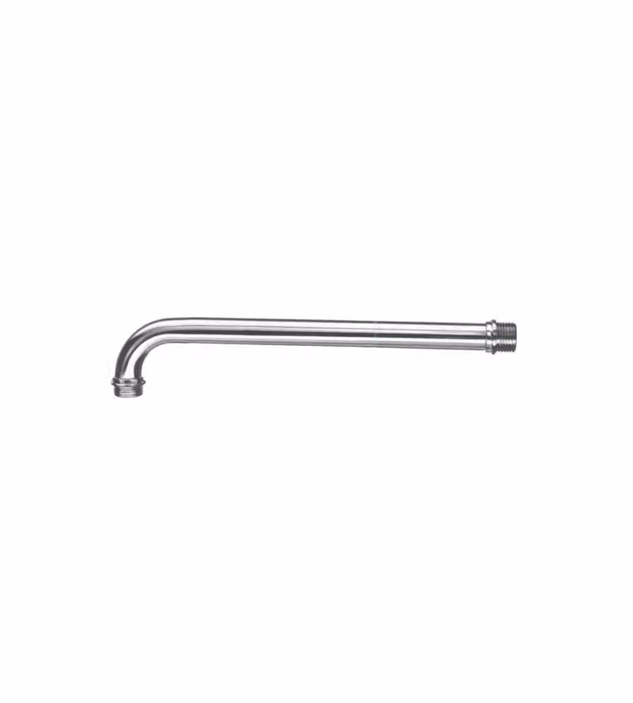 Braccio Docce Ottone Cromato 1/2" Mm 18X300