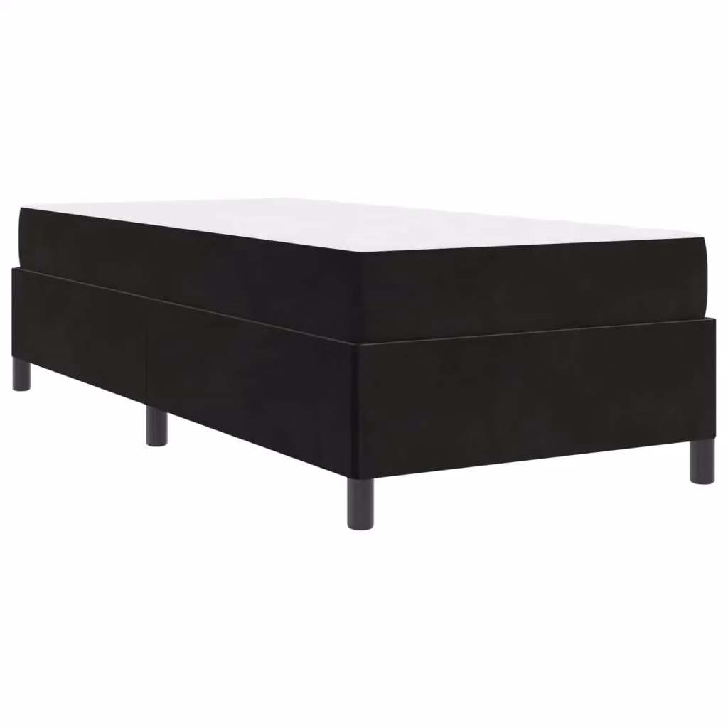 Struttura letto imbottita vidaXL in tessuto nero L 80 x P 200 x H 203 cm – 2