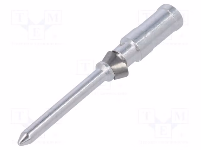 1 connettore maschio HARTING-Stec, tipo D, per cavi da 1,5 mm², con morsetto a vite, capacità di corrente 10A, codice prodotto 09150006101