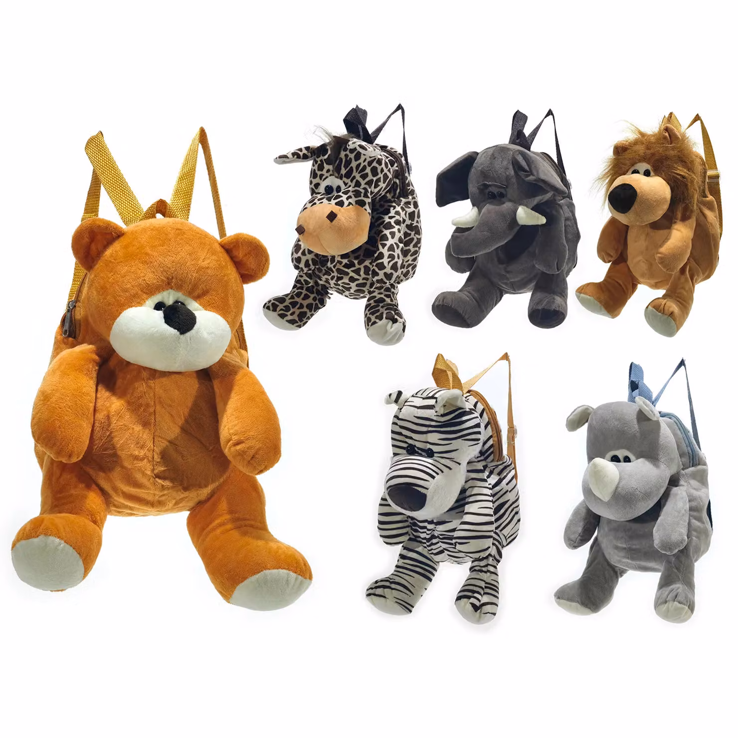 Zainetto Animaletto Tu Giochi Multicolore Altezza: 35 cm