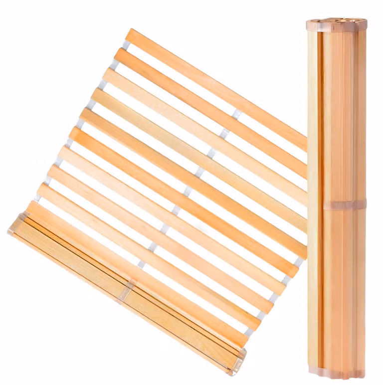 Coemo Rete a doghe DELUXE 120 x 220 cm Rete a doghe avvolgibile 21 doghe massicce