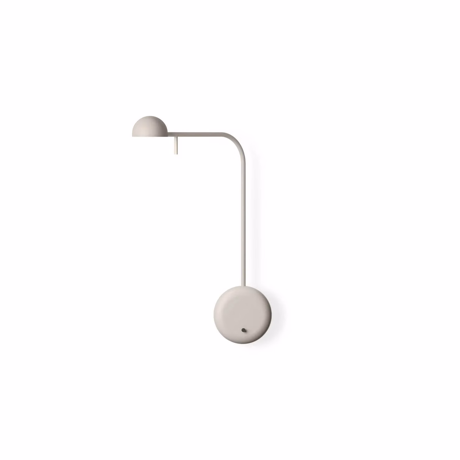Vibia Applique da parete a LED Pin, Crema / Ambra, Camera da letto, Alluminio, Moderno, Applique a LED