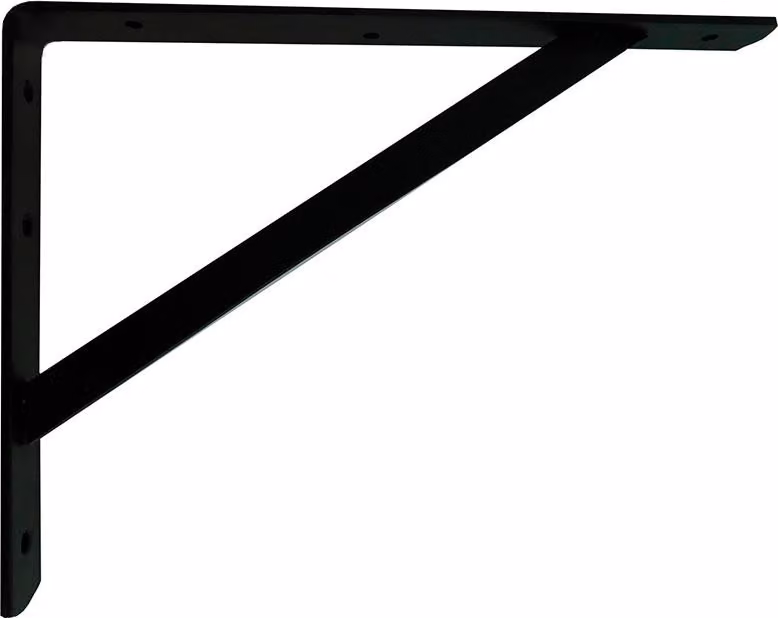 Quadrato rinforzato plm04 nero 400 x 280 mm