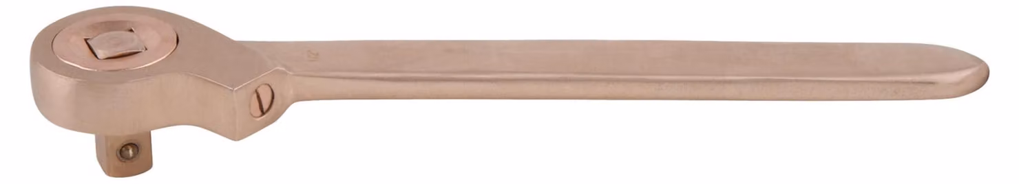KS Tools BERYLLIUMplus Cricchetto ad ingranaggi con squadra passante da 1/4