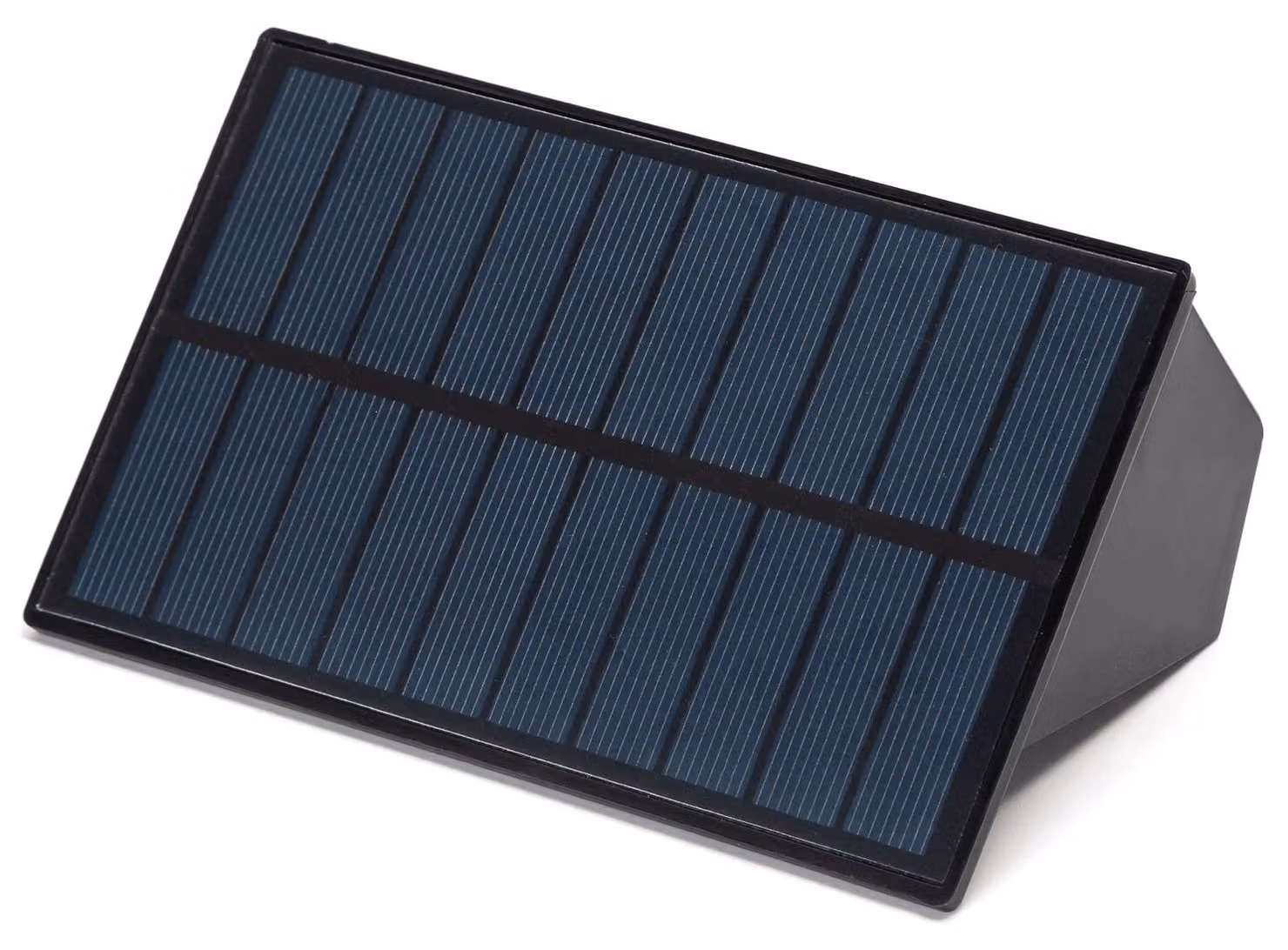 Lampada solare a LED, colore nero, a due direzioni, temperatura di colore 2700 K