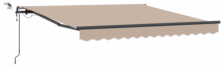 Tessuto per Tenda Beige 300 x 250 cm Poliestere