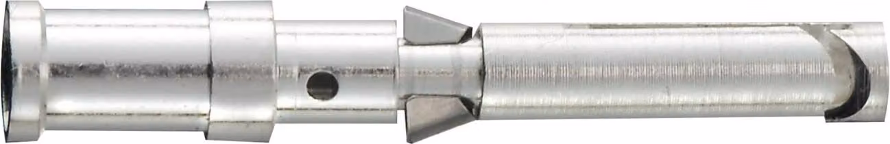 HARTING D-Goldtec Contatto a crimpare Presa (F) 0,5 mm² AWG20 oro, 1 pezzo Materiale Lega di rame - 1 pezzo
