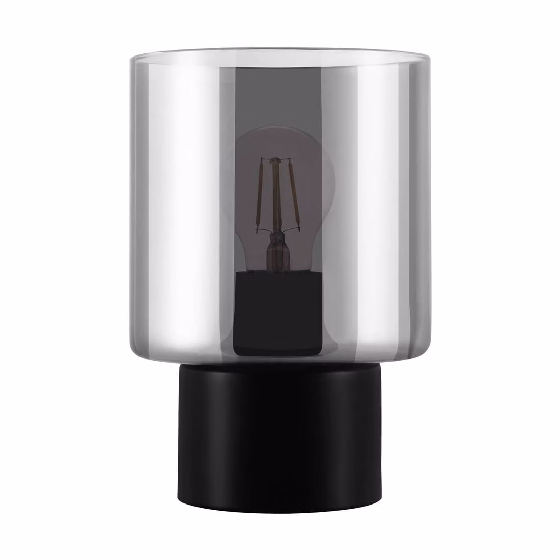 Lampada Da Scrivania Moderna Gorosiba 1 Luce Acciaio Nero