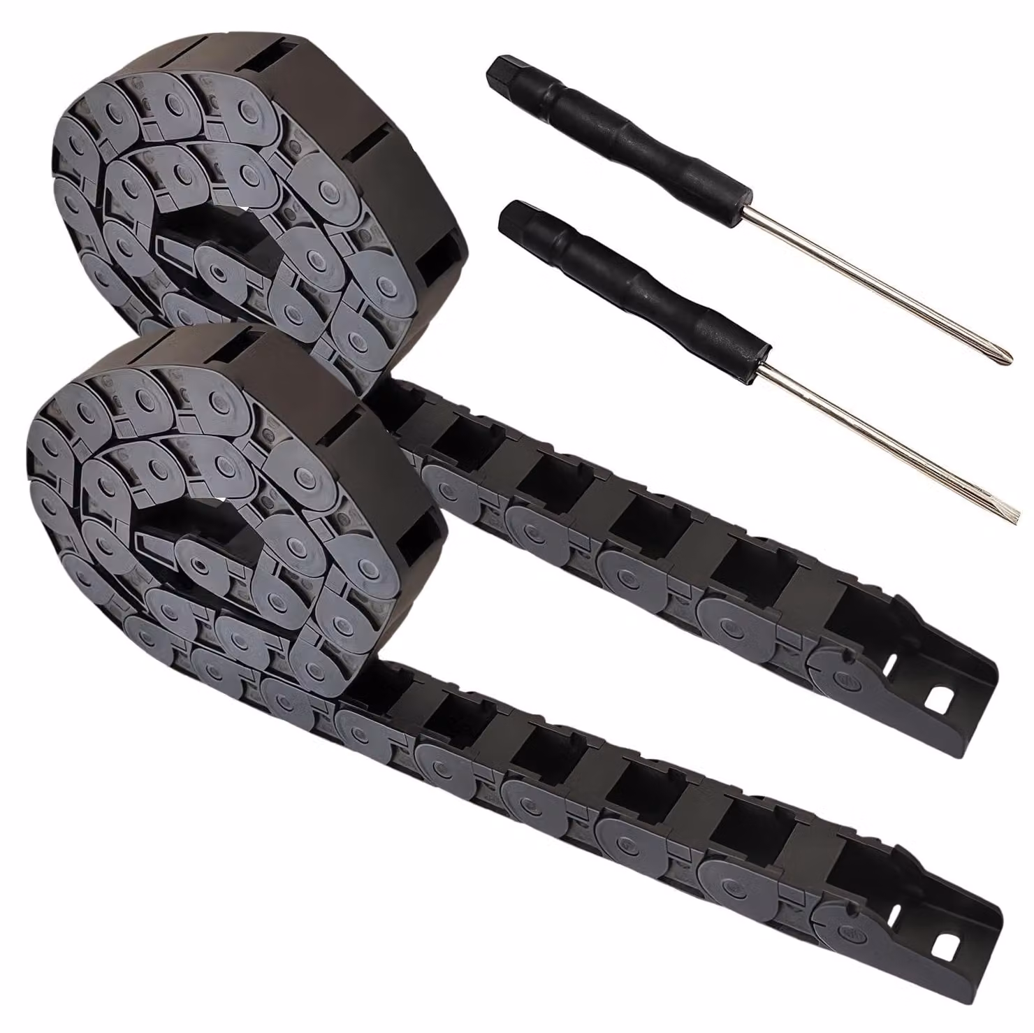 Kit catenella flessibile e cacciavite - Sistema di cavi flessibile