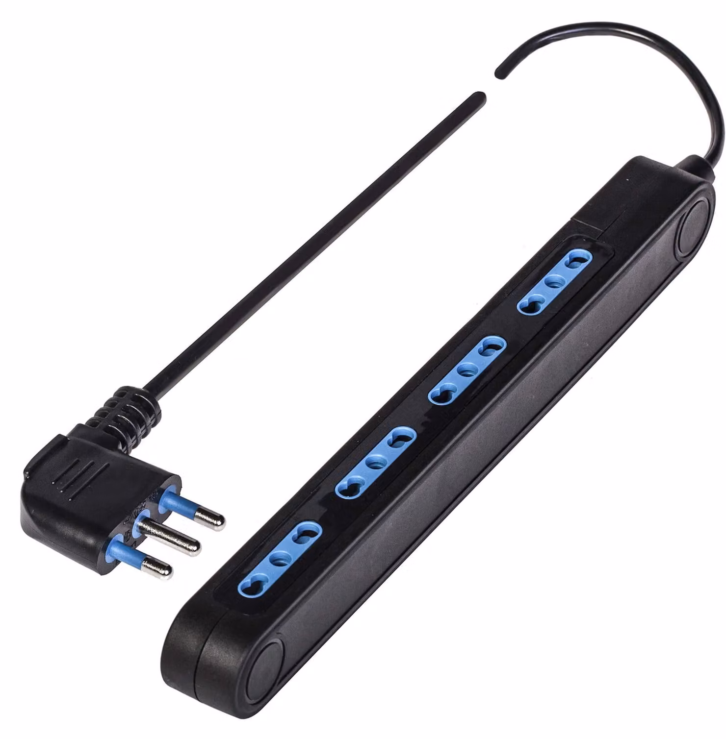 Poly Pool PP2522.2: Barra multipresa a zero con spina 16A e 4 prese bivalenti
