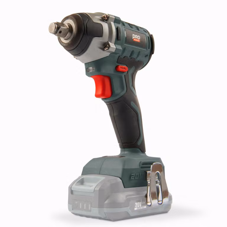 POWERPLUS POWPB10600 - Avvitatore a impulsi a batteria 1/2" 300 Nm 20 V (senza batteria)