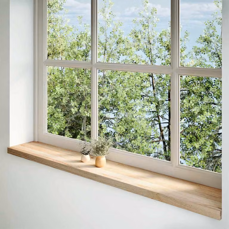 vidaXL Davanzali 2 pz Non Trattati 160x25x2cm Legno Massello di Rovere