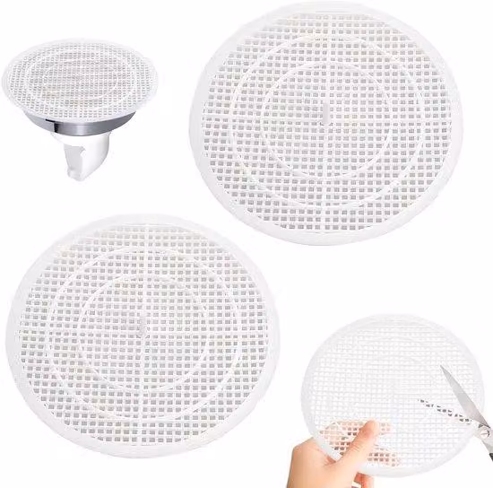 Set da 2 filtri per doccia, filtro per capelli, filtro per doccia, raccoglitore di capelli per doccia, filtro per doccia, filtro per doccia con raccoglitore di capelli, per doccia, lavandino, vasca da bagno e cucina