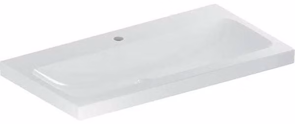 Geberit iCon Light lavabo, 90 cm x 48 cm, avec trou pour robinetterie, sans trop-plein,501836, 501.836.00.6, 501.836.00.6
