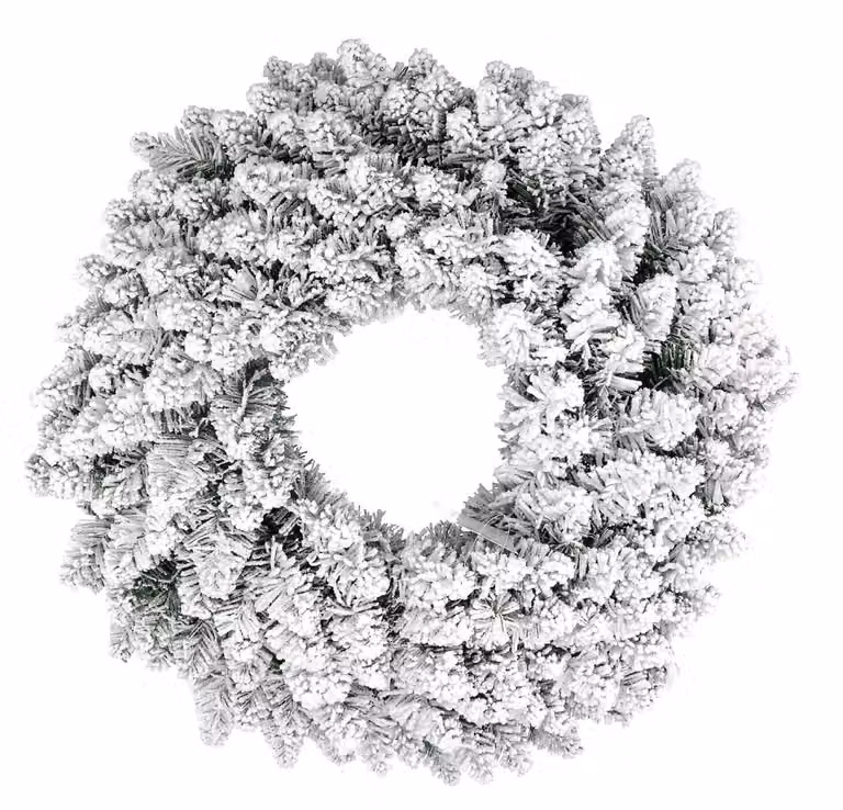 Coroncina monte bonifato innevato cm Ø50