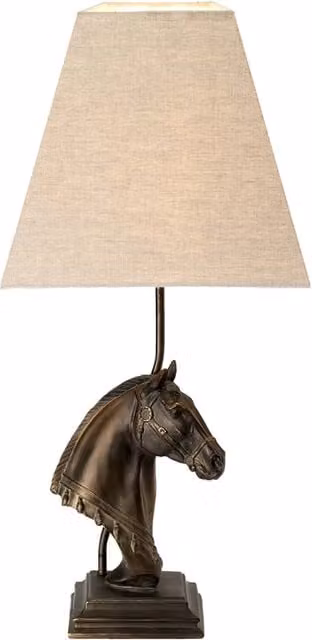 Abatjour Contemporaneo Eclipse Materie Plastiche Bronzo Tessuto 1 Luce E27