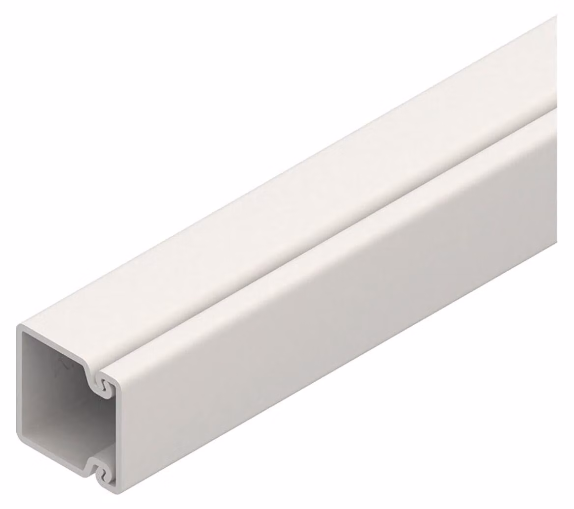 2 metri di tubo grigio 20x30 RAL7030 - Canalina 18x30mm RAL7030 HKL2030.1