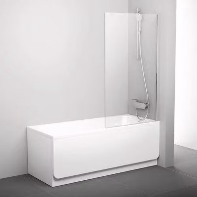 Schermo per vasca da bagno RAVAK Pivot PVS1-80bright alu+Transparent 79840U00Z1