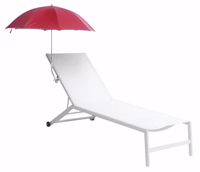 Set di 30 ombrelloni per sdraio Moia Spa multicolore in poliestere con asta centrale