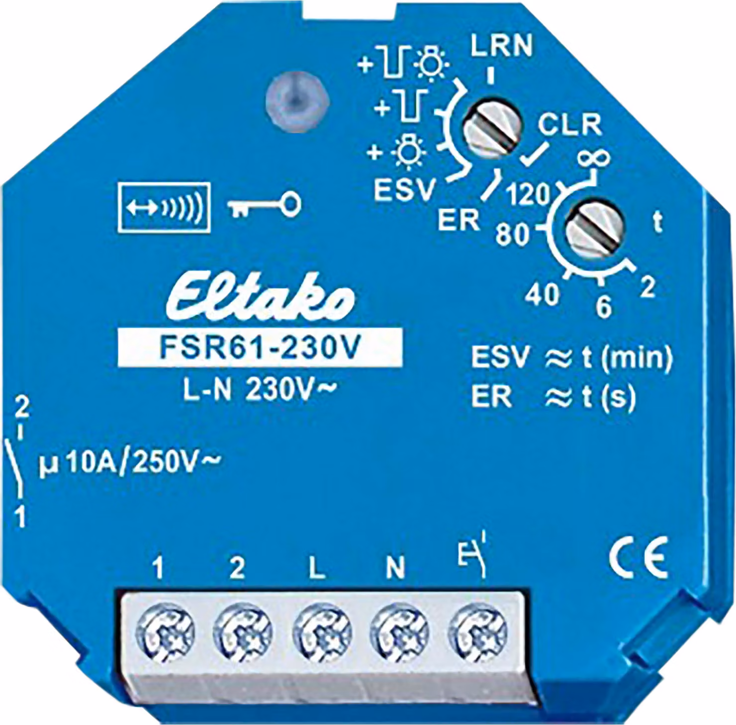 Interruttore a impulsi per attuatore radio Eltako FSR61-230V
