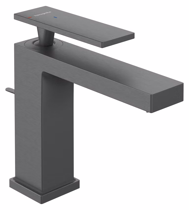 Mitigeur monocommande de lavabo hansgrohe Tecturis E 110, portée 144 mm, sans garniture d'écoulement, CoolStart, EcoSmart+, 73012340, 73012340