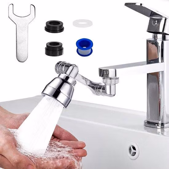 Rubinetti girevoli con 3 modalità di erogazione per cucina e bagno