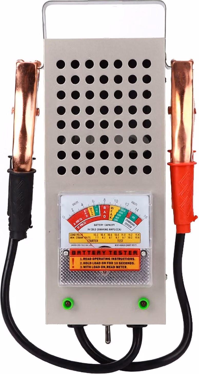 12 V tester per batteria auto Analizzatore di carico automobilistico 200AH Strumento di prova del sistema di carica del ferro